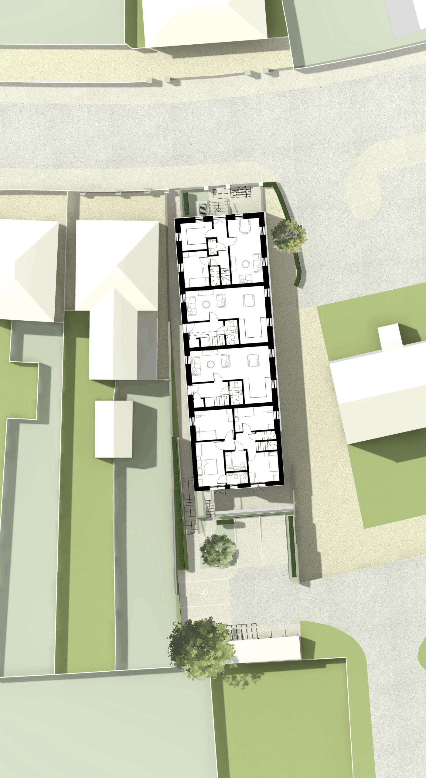 Hampstead Road Site Plan