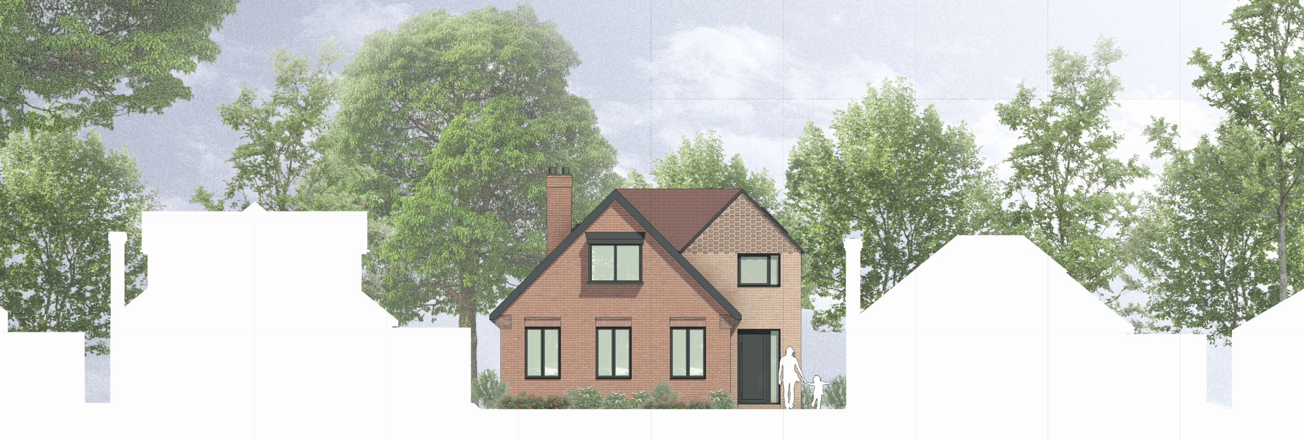 Redhatch Front Elevation