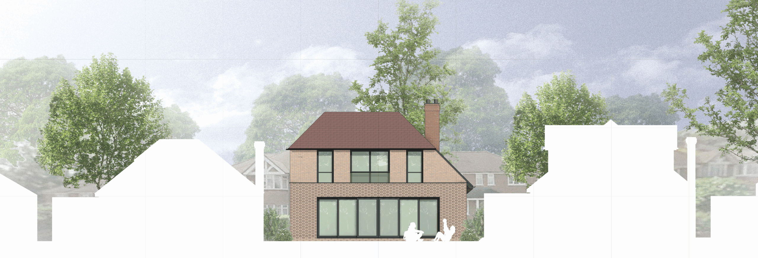 Redhatch Rear Elevation