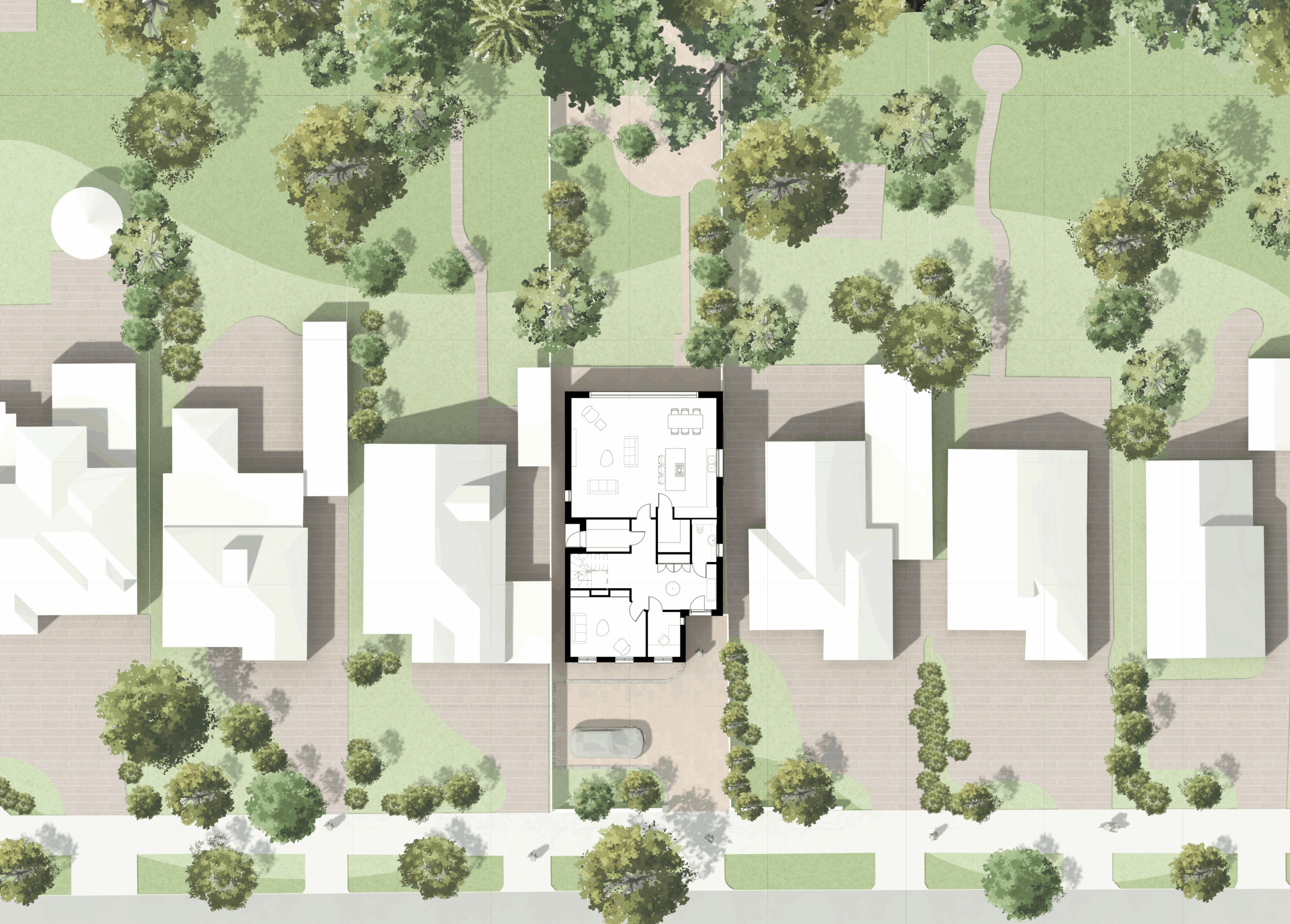 Redhatch Site Plan